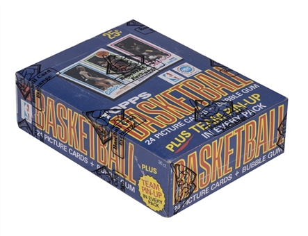 1980-81 Topps Basketball Unopened Wax Box (36 Packs) – BBCE Certified